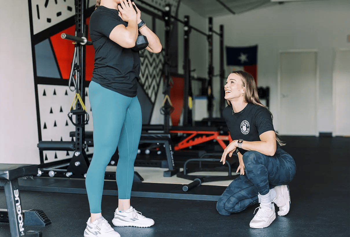 coach training at Fort Worth Strong